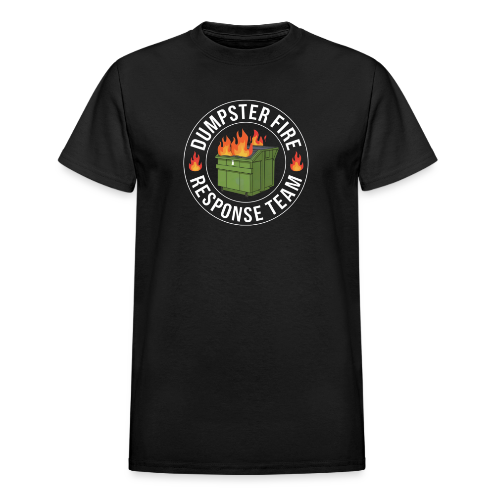 Dumpster Fire Response team T-Shirt - black