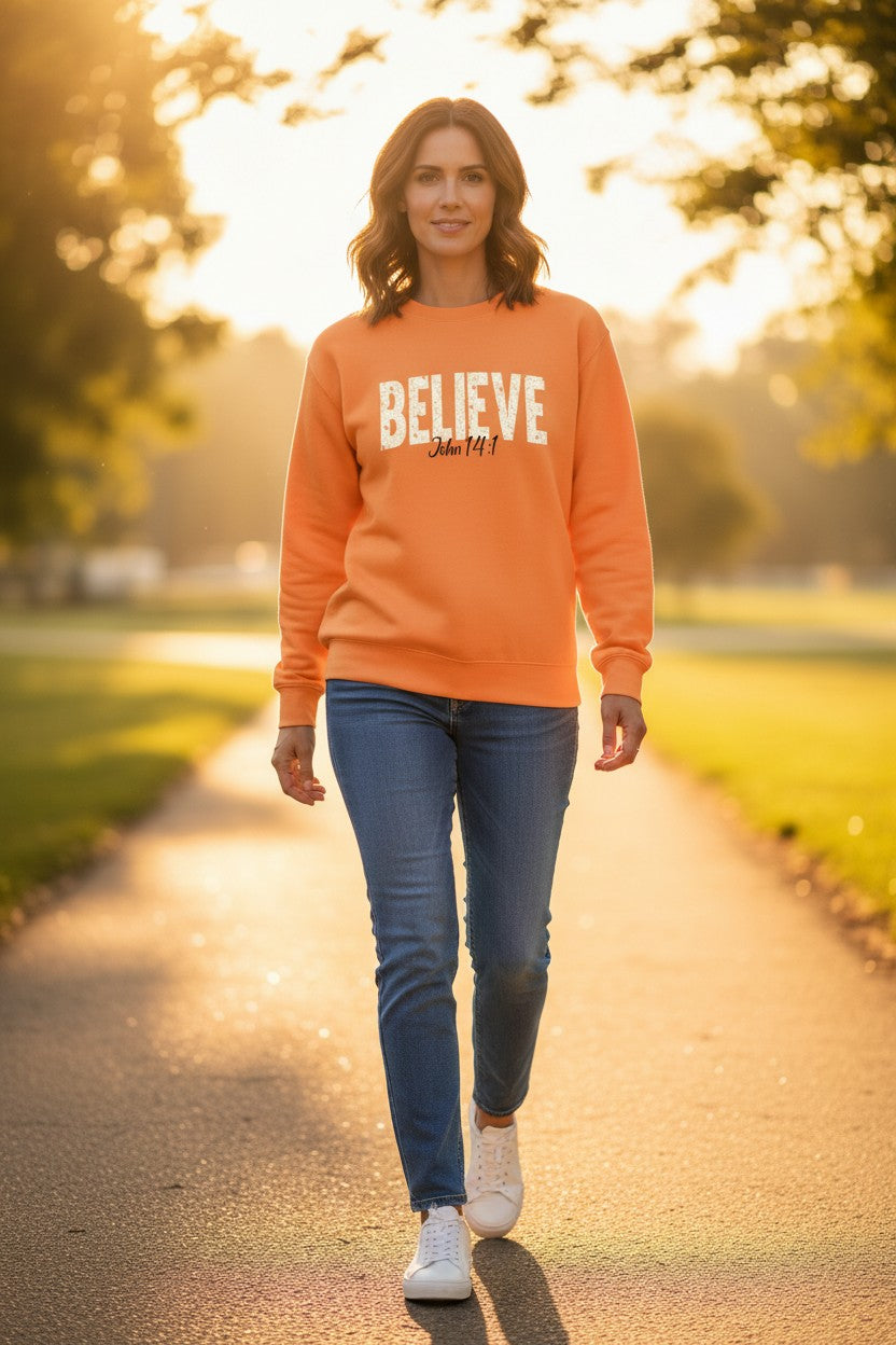 Believe Long sleeve Sweater
