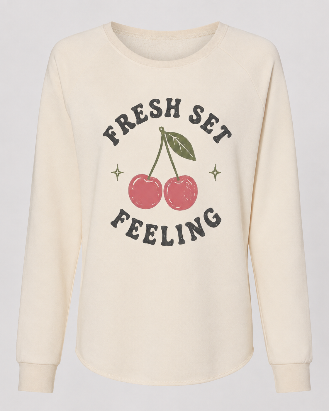 Fresh Set Feeling Lounge Sweater – by SEIDA Ivory