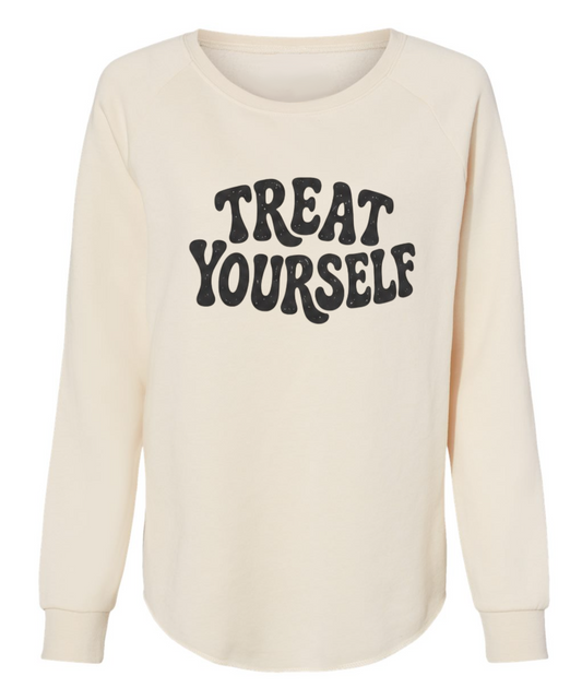Treat Yourself Lounge Sweater – by SEIDA Ivory